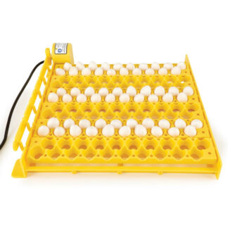 GQF 1610 Hova-Bator Automatic Egg Turner with Quail and Universal Chicken Egg Racks