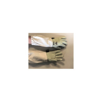 Anti-puncture leather gloves for CHILDREN size XS / 6