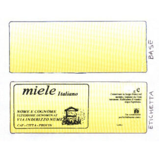 Customized honey label (100 pieces)