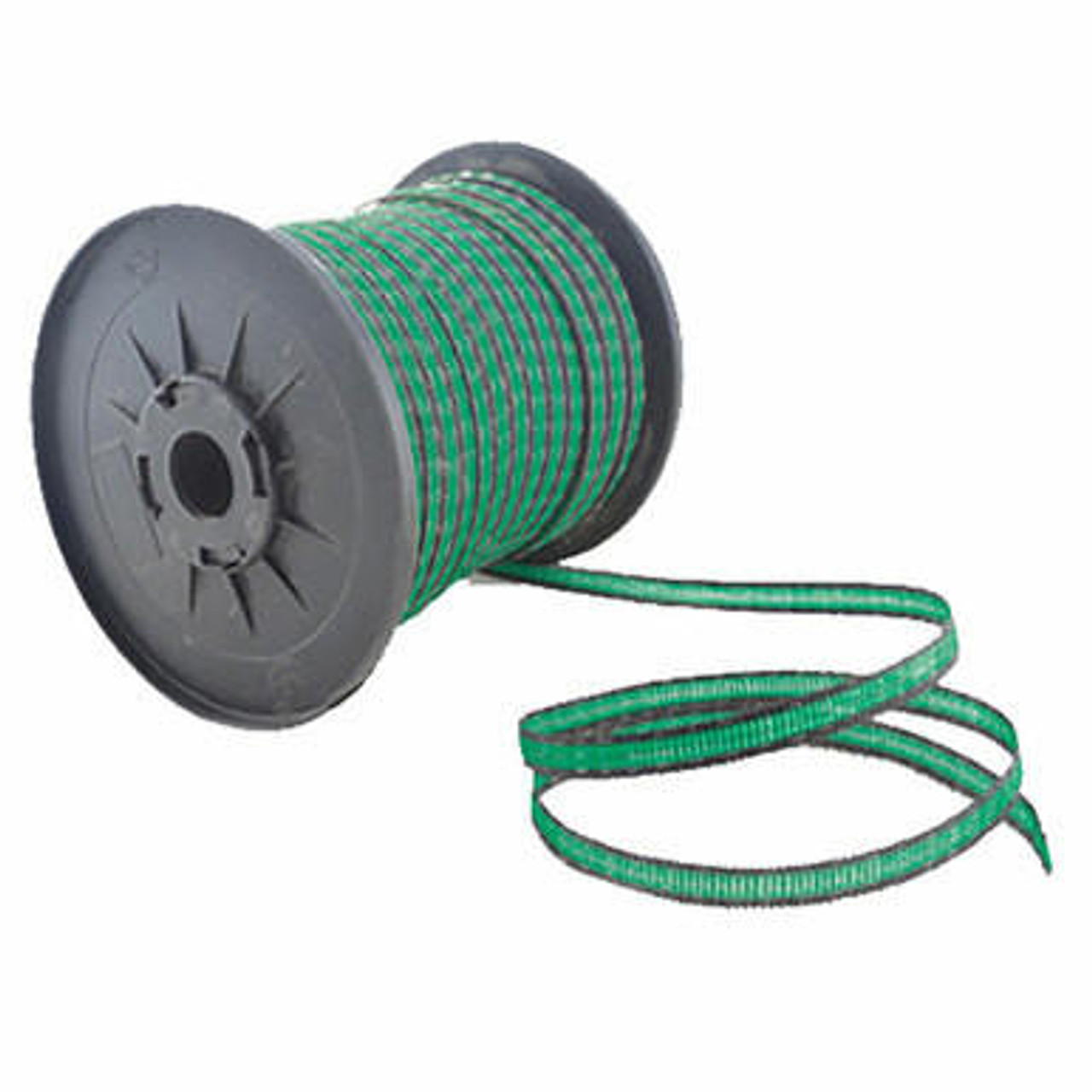 656 ft Polytape, 6 Strand - Green & Black