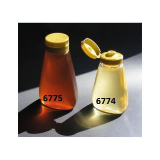 Foodstuff plastic Squeezer dosing jar, 250 cc (300g).