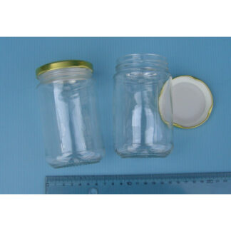 Glass pollen jar, 314 ml - 200 g (28 pieces)