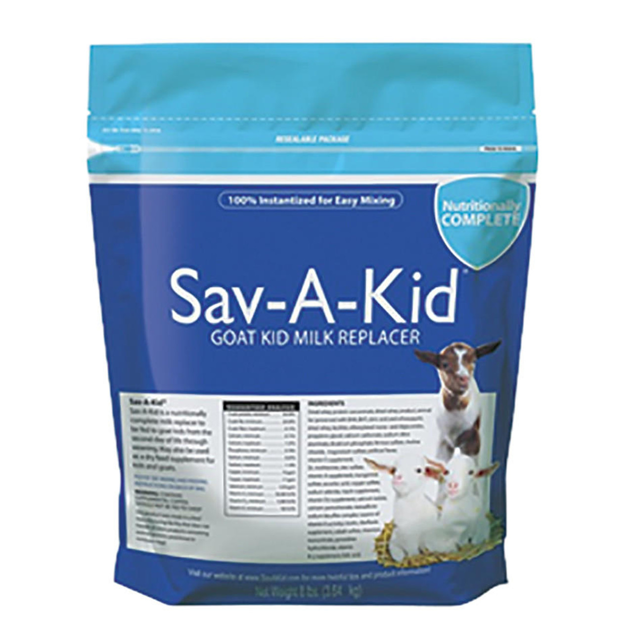 Sav-A-Kid Milk Replacer, 8 lb