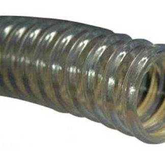 1 1/2 (3.81 cm) Clear Suction Hose - Per Foot