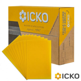 LAMINATED wax sheets (pure beeswax)