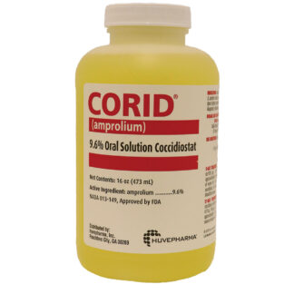 Corid 9.6% Oral Solution Coccidiostat for Calves