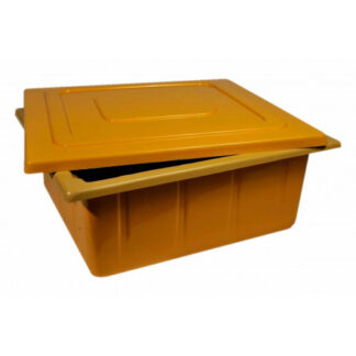 Plastic rectangular container