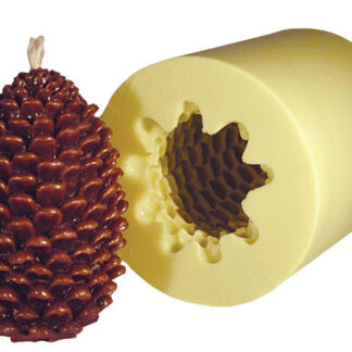 Jumbo Pine Cone Beeswax Candle Mold