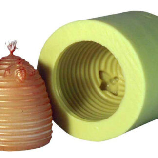 2 Skep Beeswax Candle Mold