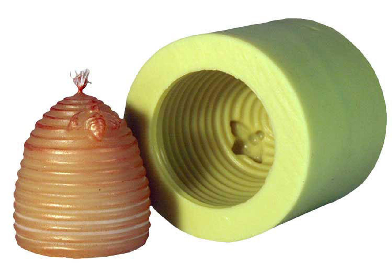 2 Skep Beeswax Candle Mold