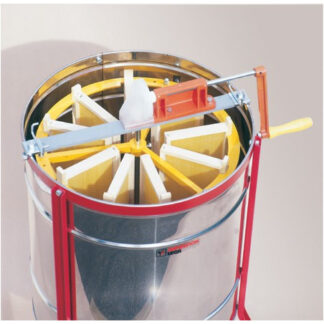 Radial manual honey extractor Orange, plastic cage, 9 D.B. super frames, type E.