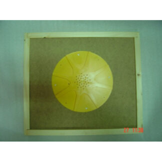 Round plastic bee escape, 8 exits, 50X50 cm board