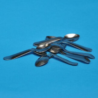 Stainless steel small spoons, 100 pieces