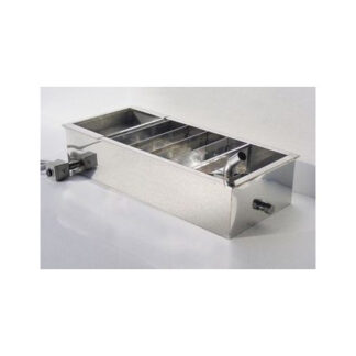 Sump tank, stainless steel, double walled