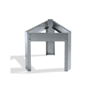 Support for 100 kg ripener in sturdy stainless steel plate that can be disassembled B