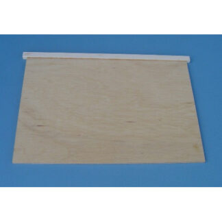 Wooden partition frame