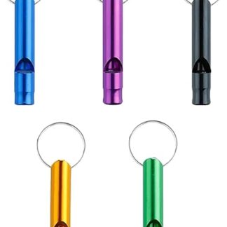 YESHLiky Hundepfeifen für Rückruf, Hundepfeife gegen Bellen, Trainingspfeife mit Schlüsselanhänger für Gehorsamstraining und Verhaltenshilfe für die meisten Rassen, 5 Stück