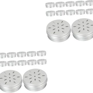 CIYODO Pack of 24 Odour Training Device Training Case for Dog Fragrances Dog Fragrance Work Container Dog Food Container Behavior Aids for Dog Training Agility Training Device Aluminium