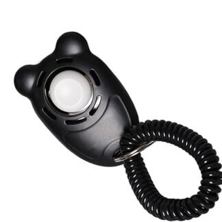 Dog Clicker Behavior Trainer Clicker with Wristband | Lightweight Pet Accessory Behavior Aid for Dogs