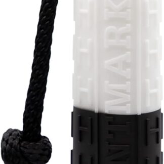 HUNTMARK Dog Bumpers - Standard Dog Fetch Trainer for Hunting and Sporting Dogs - Dog Training Dummy with Textured Pattern - Colour-Spectrum Dog Retrieving Bumpers - 12 x 2-Inch