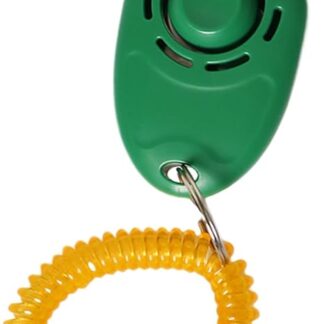 Zuasdvnk Haustier-Clicker-Trainingswerkzeug, Verhaltenstraining, Clicker, Hundetrainer mit Handgelenkschlaufe, Haustierbedarf, Hundezubehör, Verhaltenshilfe für Hunde