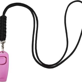 Zktfyshk Professional Dog Training Set with Ultrasonic Whistles Click Aid Effective Bark Control with Lanyard