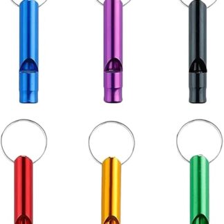 YESHLiky Hundepfeifen für Rückruf, Hundepfeife gegen Bellen, Trainingspfeife mit Schlüsselanhänger für Gehorsamstraining und Verhaltenshilfen für die meisten Rassen, Haustiere, 6 Stück