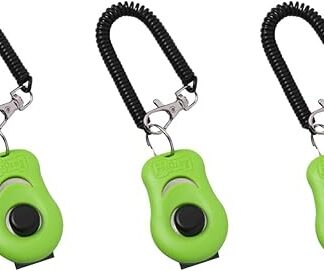 POPETPOP Pack of 3 Animal Training Clicker Dog Training Equipment Dog Training and Behavior Aids Puppy Essentials Dog Clicker for Training Clicker for Dog Training Dog Pet