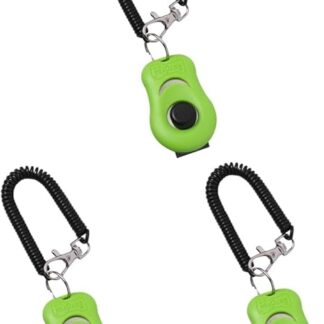 HAPINARY Pack of 3 Training Device for Pets, Puppy Supplies, Pet Sound Clicker, Sound Trainer for Pets, Dogs, Whistles, Clicker Training for Dogs, Clicker for Pet Training