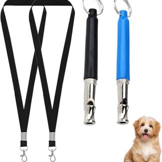 Pack of 2 Dog Whistles RüTter Recall Training Aids for Dogs, Anti-Bark Dog Whistle, Dog Whistles, Training Whistle, Pets High Frequency Barking, Training Whistles, for Dog Training (Blue)