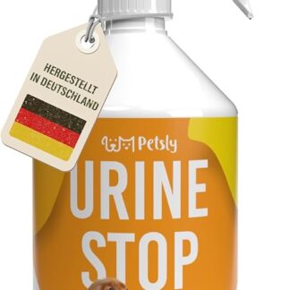 Petsly® Mild Dog & Cat Repellent Spray – 500 ml – Non-Colouring – Dog Deterrent Against Urination – Cat Deterrent Spray Also as Scratch & Nibble Protection – Dog Repellent Spray Indoor and Outdoor Use