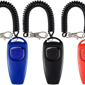 Furpaw 3pcs Dog Clicker Training Clicker Training for Dogs with Hand Strap Dog Training Puppy Training Clicker Training for Pet Cats