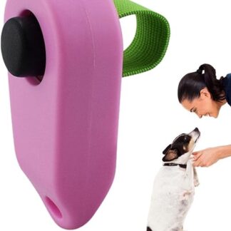 Fulenyi Dog Training Clicker, Dog Training Clicker - Pet Cat Dog Training Clicker and Behavior Aid, Practical and Effective Clicker Training Tools for Puppies or Cats