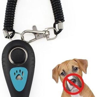 Hunde Clicker - Kombi-Vogelklicker Und Pfeife - Leises Verhaltenstraining mit Handgelenkband, Hundepfeife für kleine Tiere im Freien zur Rückruf