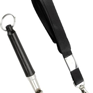 Luckious 1 x Silent Dog Whistle - Adjustable Ultrasonic Frequencies for Dog Training and Behavioral Aid