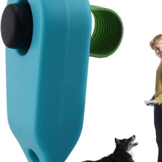 Voiakiu Pet Clicker Training Tool - Pet Clicker for Dog Training - Puppy Training Accessories with Hanging Holes for Easy Carrying when Traveling, Great Gift for Family Members