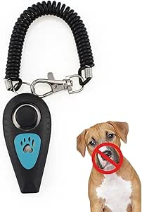 Byeaon Hundetraining Sounder, Hundclicker, Clicker -Trainingstier, einfaches Trainingswerkzeug und Sicherheit, kann es Lange verwenden, um 6,5 x 3 x 2 cm für Tier zu brechen