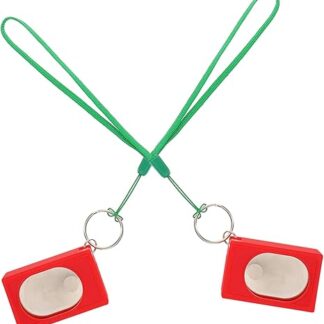 TOBBOMEY 2-Piece Pet Clicker Training Set for Birds, Dog Training Accessories, Pet Training Clicker Tool, Pet Food Clicker, Pet Press Clicker, Cat Press Clicker