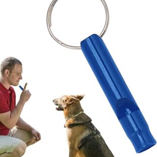 Dog Training Whistle - 2 Whistles to Stop Barking, Adjustable Dog Reminder Whistle, Ultrasonic Anti Bark Device | Portable Behavior Aid for Training