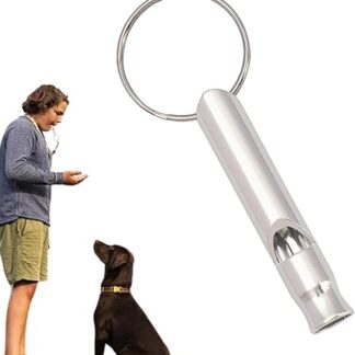 Leise Hundepfeife – Verstellbare Hundepfeife, lautlose Pfeife, Hundepfeife | Ultraschall-Anti-Bell-Trainingswerkzeug, tragbare Verhaltenshilfe-Pfeife mit Umhängeband für Hundetraining und