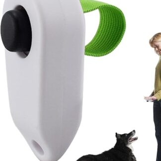 Humkopnl Pet Clicker Trainer, Dog Trainer, Clicker for Pets, Cats, Dogs, Behavior Aids, Practical and Effective Clicker Training Tools for Puppy or Cat