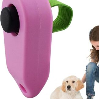 Aizuoni Pet Clicker Training Device, Training Clicker, Dog Clicker for Training, Clicker and Behavior Aids for Training Pets, Cats and Dogs, Practical and Effective