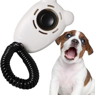 Haustier-Clicker-Trainingswerkzeug, Verhaltenstraining, Hundetrainer, Welpenklicker mit Handschlaufe, Haustierbedarf, Hundezubehör, Verhaltenshilfe für Hunde
