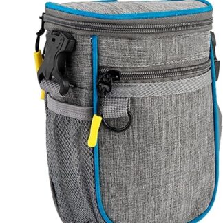 Siuwddee Puppy Training Bag | Waterproof Dog Bag | Waist Belt Clip Treat Bag with Reflective Strip Safety for Training and Behavioral Aids