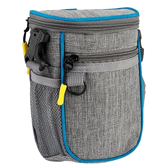 Siuwddee Puppy Training Bag | Waterproof Dog Bag | Waist Belt Clip Treat Bag with Reflective Strip Safety for Training and Behavioral Aids
