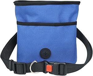 Leckerli-Tasche für Hundetraining, Belohnungstasche, auslaufsicherer Tierfutterspender mit Kotbeutelintegration zur Aufbewahrung von Tiernahrung und Verhaltenshilfe, Outdoor-Abenteuer, tägliches