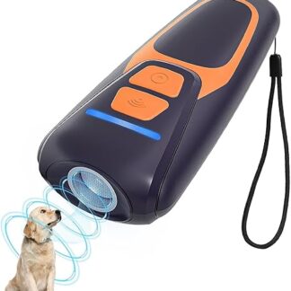 Anti Bark Device for Dogs, Ultrasonic Dog Bark Deterrent, Dog Bark Stopper for Dogs, 15m Range, Rechargeable Ultrasonic Bark Stopper Indoor Outdoor