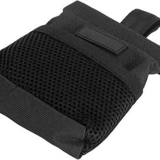 Hundeausbildungsbeutel, Mehrere Taschen Große Kapazität Hundetraktbeutel mit Nachhaltigem Automatischen Verschluss für das Gehen (Black)