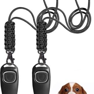 TODREMOU Rütter Dog Whistle Recall Dog Whistles High Frequency Clicker Set Clicker Dog Training Clicker Training