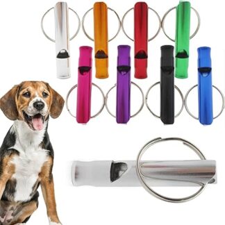 Buyter 2 x Dog Whistle | Ultrasonic Whistle with Patrol Sound for Dog Barking and Barking | Pet Training Behavior Aid Helps Against Loss Flute for Small Medium Large Dogs